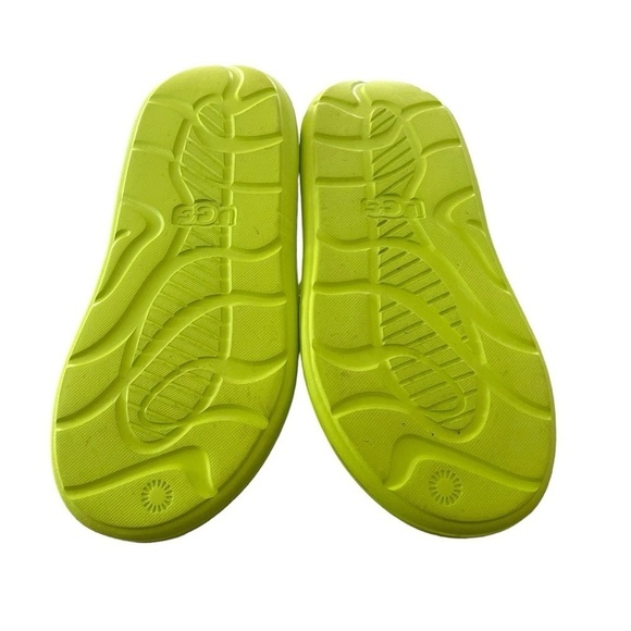 UGG Sport Yeah Sandals Lime Women Size 8.5 - Picture 7 of 7